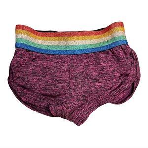 Metallic Shorty Shorts